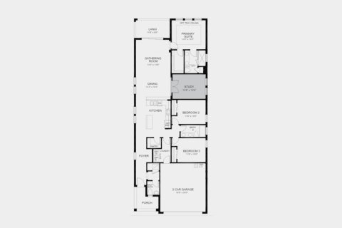 Townhouse floor plan «166SQM SAINT VINCENT», 3 bedrooms in GRANDVIEW AT THE HEIGHTS