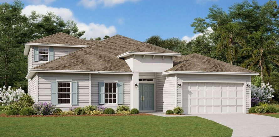 Casa en Beacon Lake by Dream Finder Homes en Saint Augustine, Florida 4 dormitorios, 249 m2 № 453624