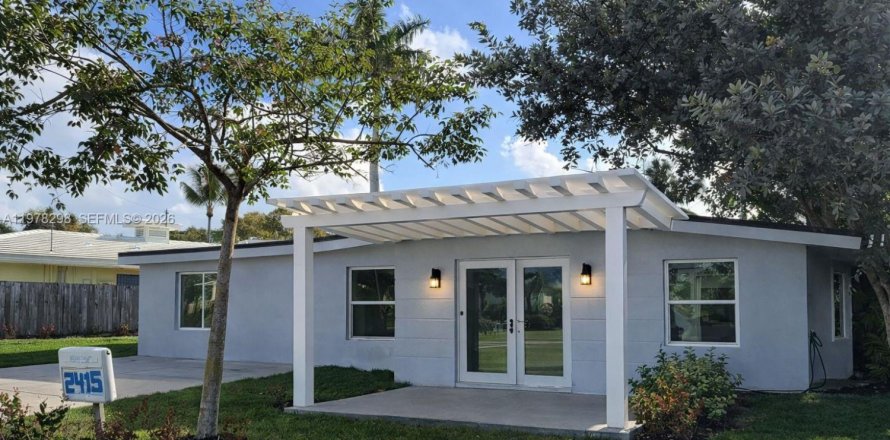 Villa ou maison à Wilton Manors, Floride 3 chambres, 138.42 m2 № 2042093
