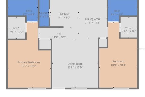 Copropriété à vendre à Saint Petersburg, Floride: 2 chambres, 95.5 m2 № 2101398 - photo 23
