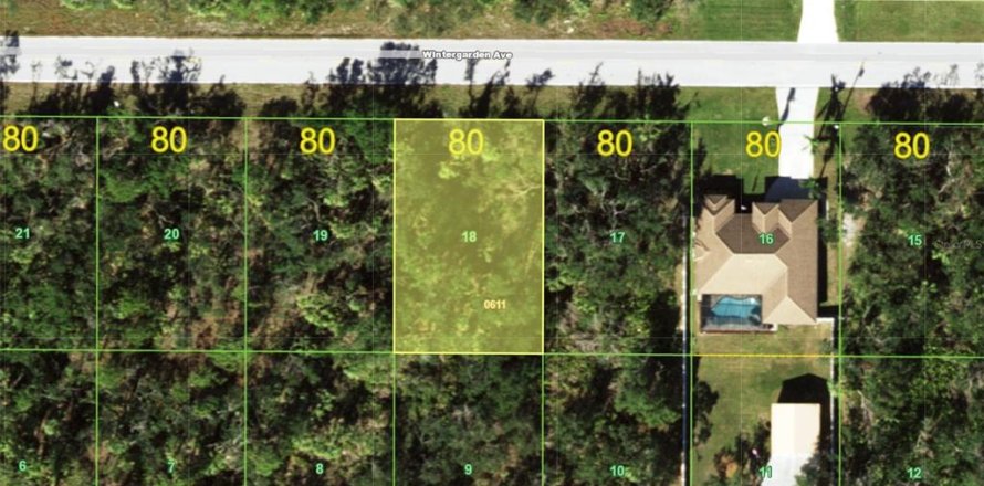 Terreno en Port Charlotte, Florida № 2159039