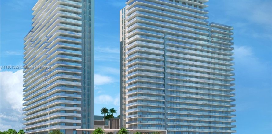 Condo à North Miami Beach, Floride, 3 chambres  № 2173261