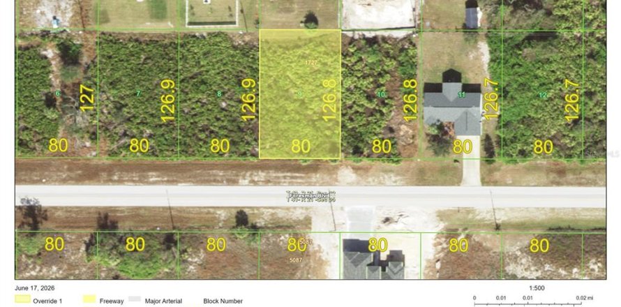 Land in Port Charlotte, Florida № 2218587