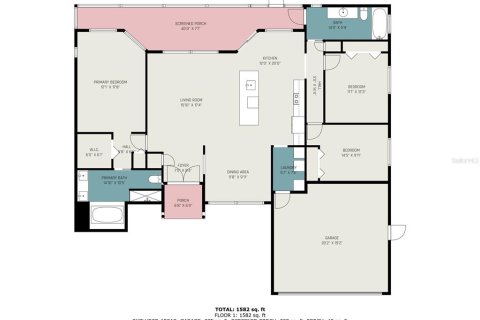 Villa ou maison à vendre à Spring Hill, Floride: 3 chambres, 158.31 m2 № 1809899 - photo 2