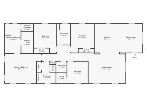 Casa en alquiler en Saint Petersburg, Florida, 4 dormitorios, 176.42 m2 № 1913630 - foto 16