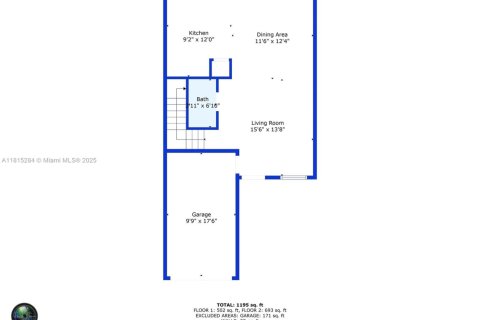 Adosado en venta en Homestead, Florida, 3 dormitorios, 123.65 m2 № 1775886 - foto 20