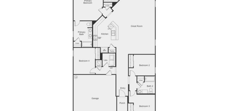 House in Azalea Hills in Jacksonville, Florida 4 bedrooms, 186 sq.m. № 453635