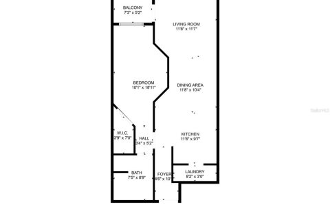 Condo in Saint Petersburg, Florida, 1 bedroom  № 1587457 - photo 4