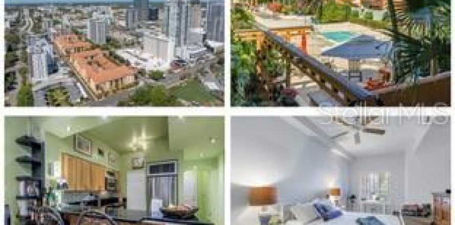 Condo in Saint Petersburg, Florida, 1 bedroom  № 1587457