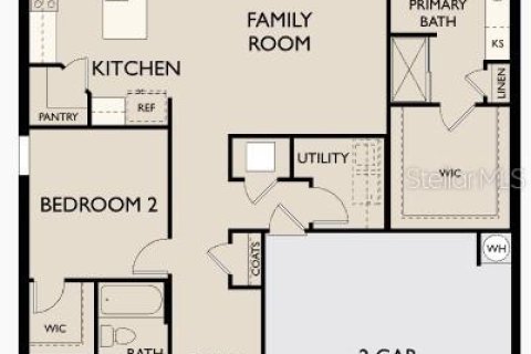 House in Sanford, Florida 3 bedrooms, 164.53 sq.m. № 2211158 - photo 2