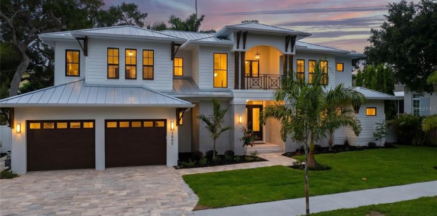 Casa en Sarasota, Florida 6 dormitorios, 381.46 m2 № 2129910
