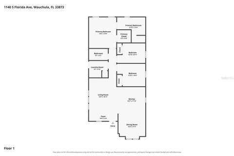Villa ou maison à vendre à Wauchula, Floride: 3 chambres, 121.89 m2 № 2403252 - photo 28