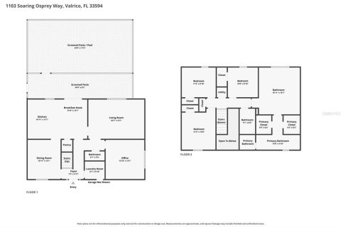 Villa ou maison à vendre à Valrico, Floride: 4 chambres, 196.95 m2 № 2406616 - photo 3