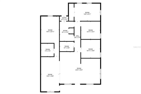 Купить виллу или дом в Тампа, Флорида 6 комнат, 145.3м2, № 1811067 - фото 12