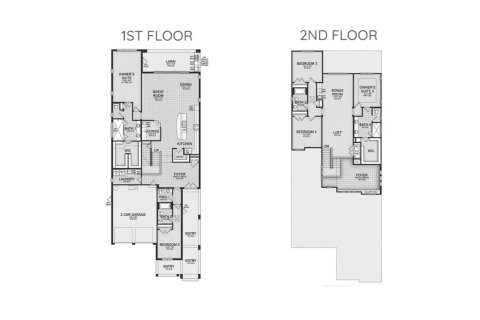 Townhouse floor plan «387SQM WINSTON», 5 bedrooms in SHOREFRONT COVE