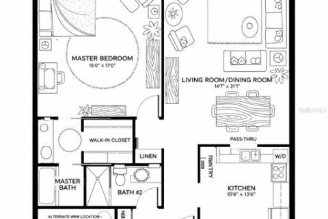 Condominio en alquiler en Bradenton, Florida, 2 dormitorios, 121.14 m2 № 2098531 - foto 25