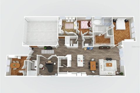 House in Clermont, Florida 4 bedrooms, 220.46 sq.m. № 2236310 - photo 3