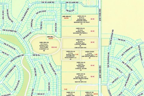 Terreno en venta en Ocala, Florida № 2428817 - foto 3