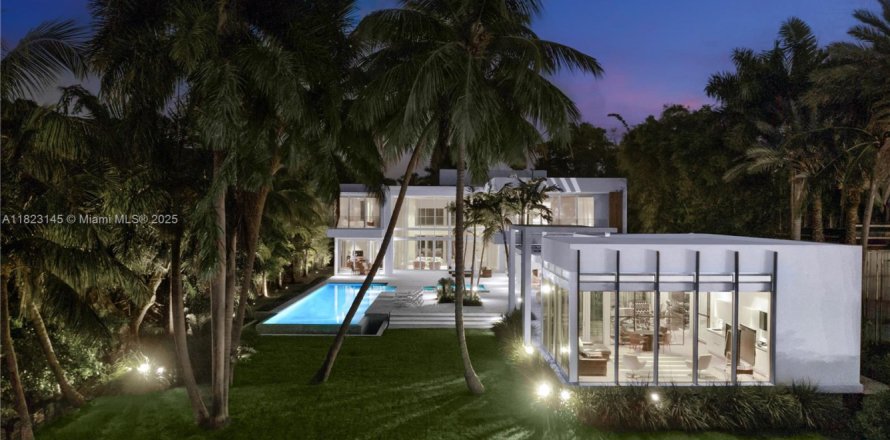 House in Miami Beach, Florida 9 bedrooms № 1935334
