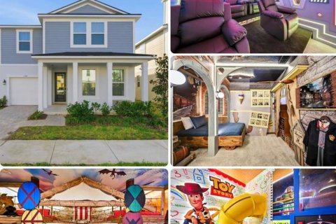 House in Kissimmee, Florida 7 bedrooms, 329.25 sq.m. № 2142929