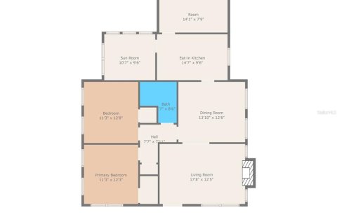 House in Tampa, Florida 2 bedrooms, 118.17 sq.m. № 1805795 - photo 30