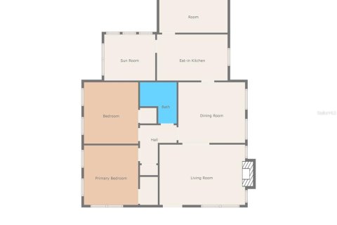 House in Tampa, Florida 2 bedrooms, 118.17 sq.m. № 1805795 - photo 29