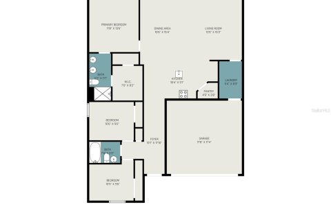 House in Riverview, Florida 3 bedrooms, 143.07 sq.m. № 1899827 - photo 6