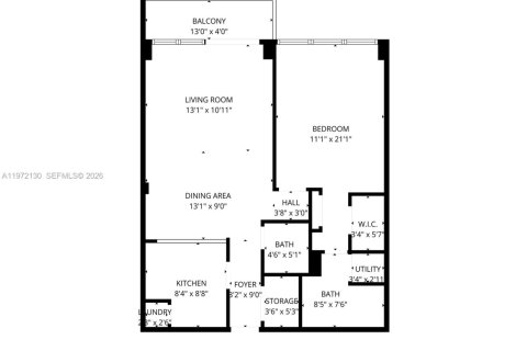 Condo in Miami, Florida, 1 bedroom  № 2042720 - photo 25