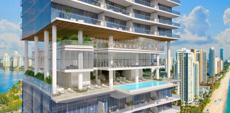 Condo in Sunny Isles Beach, Florida, 4 bedrooms  № 1596733