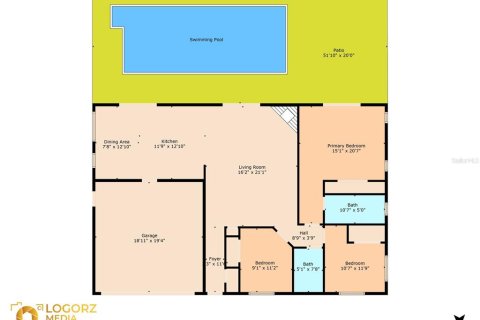 Купить виллу или дом в Семинол, Флорида 5 комнат, 128.95м2, № 1910804 - фото 30