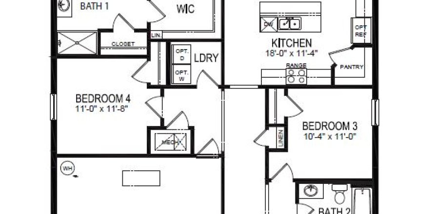 Villa ou maison à Sorrento, Floride 4 chambres, 169.83 m2 № 1684739