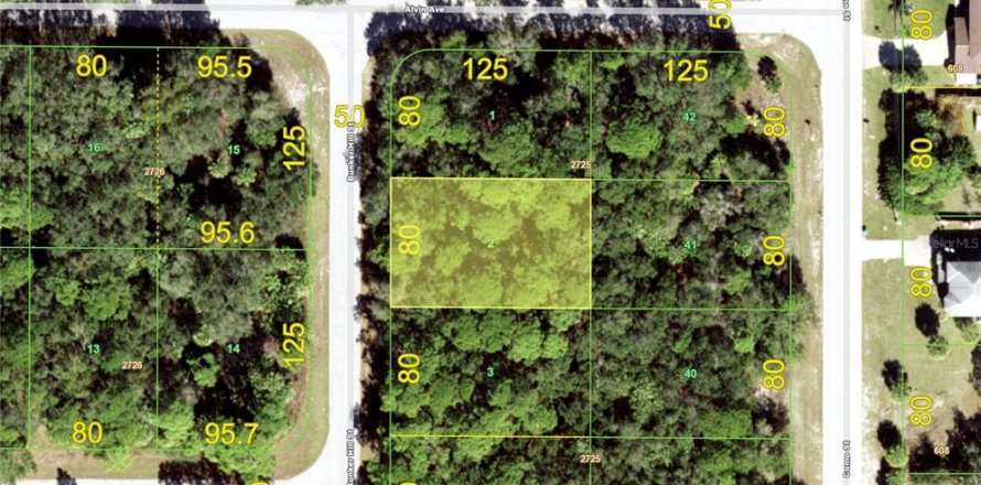 Land in Port Charlotte, Florida № 2162298