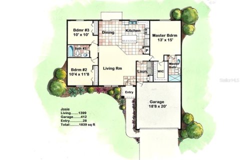 Casa en venta en Dunnellon, Florida, 3 dormitorios, 129.97 m2 № 1842277 - foto 4