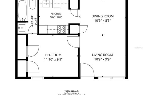 Condominio en venta en Saint Pete Beach, Florida, 1 dormitorio, 43.66 m2 № 2148846 - foto 6