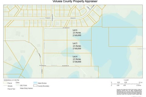 Terreno en venta en Deltona, Florida № 1211507 - foto 2