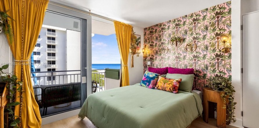 Студия в кондо в Майами-Бич, Флорида № 1955812