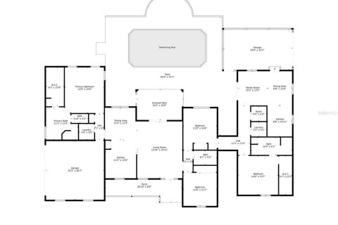 Villa ou maison à vendre à Lakeland, Floride: 4 chambres, 270.07 m2 № 1677096 - photo 3