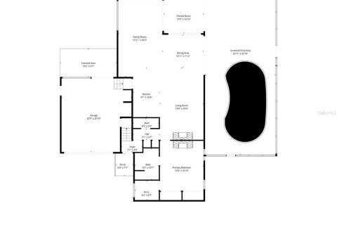 Villa ou maison à vendre à Weeki Wachee, Floride: 3 chambres, 214.33 m2 № 2404768 - photo 6