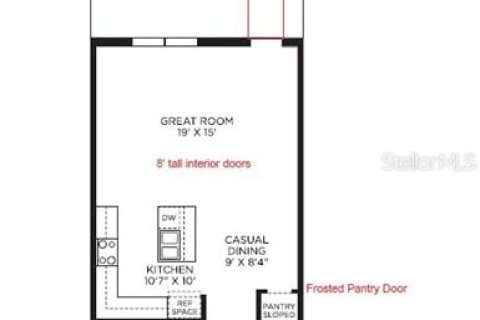 Townhouse in Apopka, Florida 3 bedrooms, 176.24 sq.m. № 2150358 - photo 2
