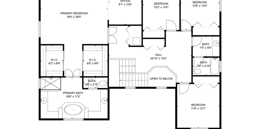 House in Boynton Beach, Florida 5 bedrooms, 313.17 sq.m. № 945675