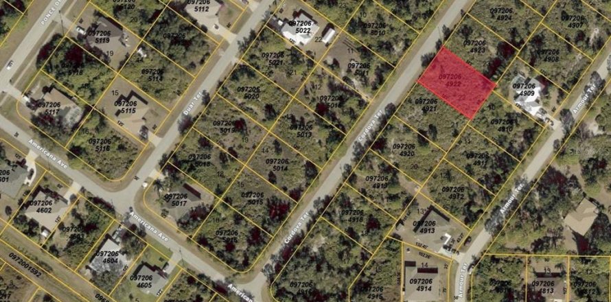 Land in North Port, Florida № 2385799