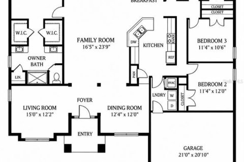 House in Ocala, Florida 4 bedrooms, 216.46 sq.m. № 2389459 - photo 3