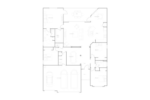 House floor plan «208SQM», 4 bedrooms in PORTICO