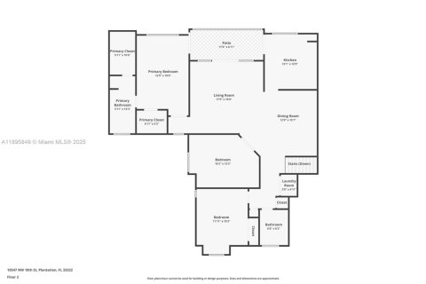 Copropriété à vendre à Plantation, Floride: 3 chambres, 163.51 m2 № 1952538 - photo 16