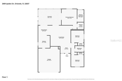 Villa ou maison à louer à Orlando, Floride: 3 chambres, 122.07 m2 № 2406572 - photo 2