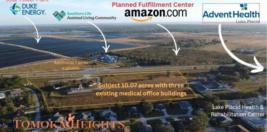 Commercial property in Lake Placid, Florida 731.51 sq.m. № 1534950