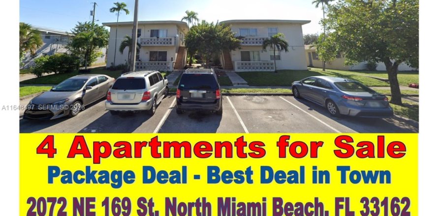 Propiedad comercial en North Miami Beach, Florida № 2088336