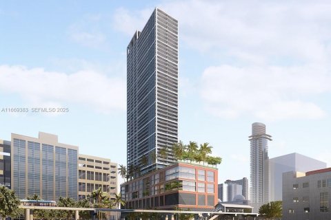 Condo in Miami, Florida, 1 bedroom  № 2178540