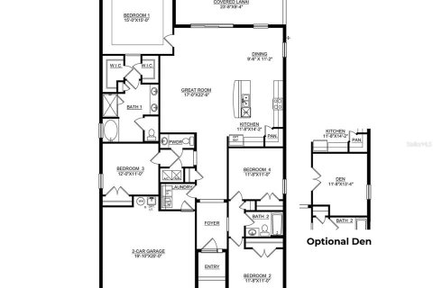 House in Parrish, Florida 4 bedrooms, 189.99 sq.m. № 1813765 - photo 17