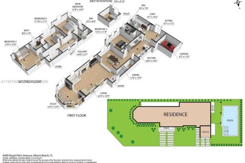 Villa ou maison à vendre à Miami Beach, Floride: 4 chambres, 221.48 m2 № 2064068 - photo 27